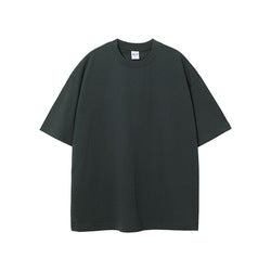 Fast Custom 280gsm 300gsm 320gsm Heavyweight 100% Cotton Oversized Fashion Drop Shoulder Men T Shirt