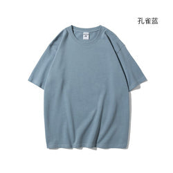 Blank Cotton Street Wear Tshirt Oversized Drop Shoulder T-shirt Custom High Quality Printing Heavy Weight T Shirt for Men