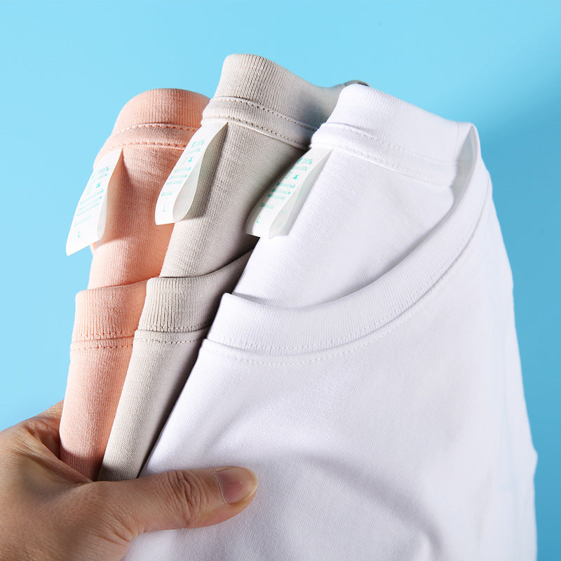 Wholesale Custom Plain Blank 230 gsm Oversized T Shirt Cotton T-shirts For Men