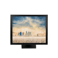 Plastic casing 15 inch 4/5 wire resistive touch screen monitor with usb vga