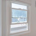 Double glazed pane design double hung window customized home glass opening sash windows