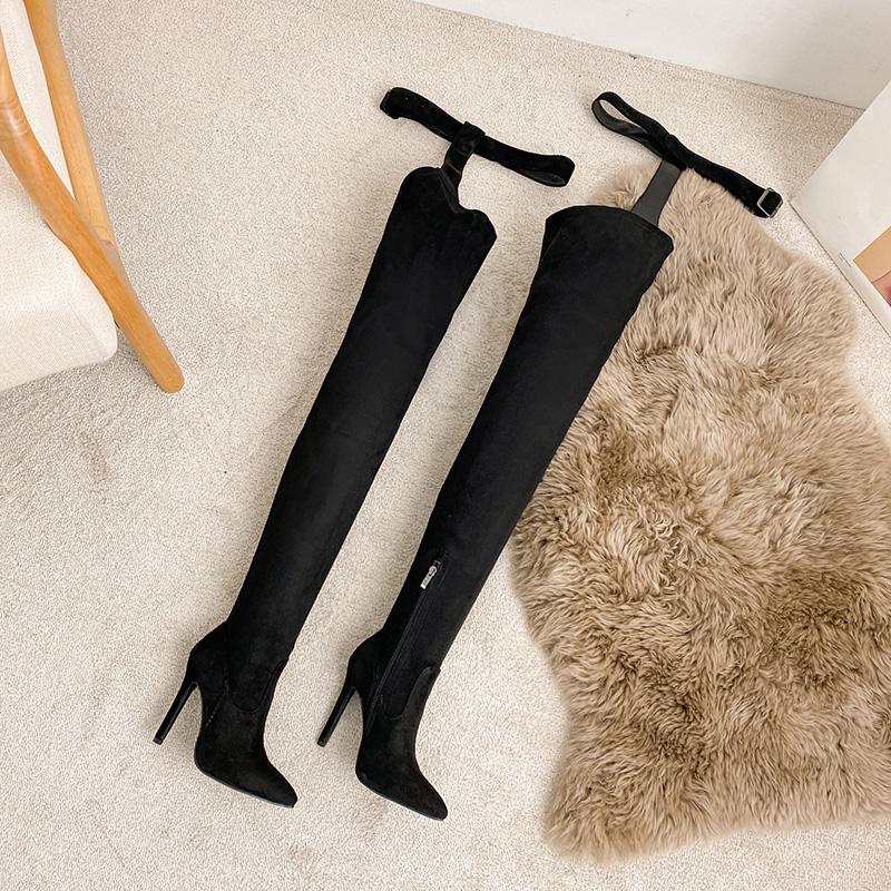 fashionable luxury sexy shoes snakeskin designer womens heel long heels leather dancer stripper high knee boots women shoes