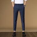 Bulk Formal Dress Pants for Men Simple Plain Slim Fit Trousers Men's Work Wedding Banquet Business Office Pants