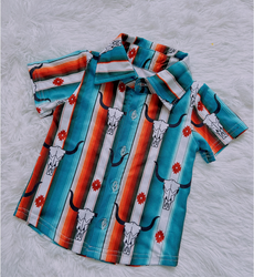 Cute Summer Cotton Kid Boy Shirts Little Bear Stripe Child Boys Shirts