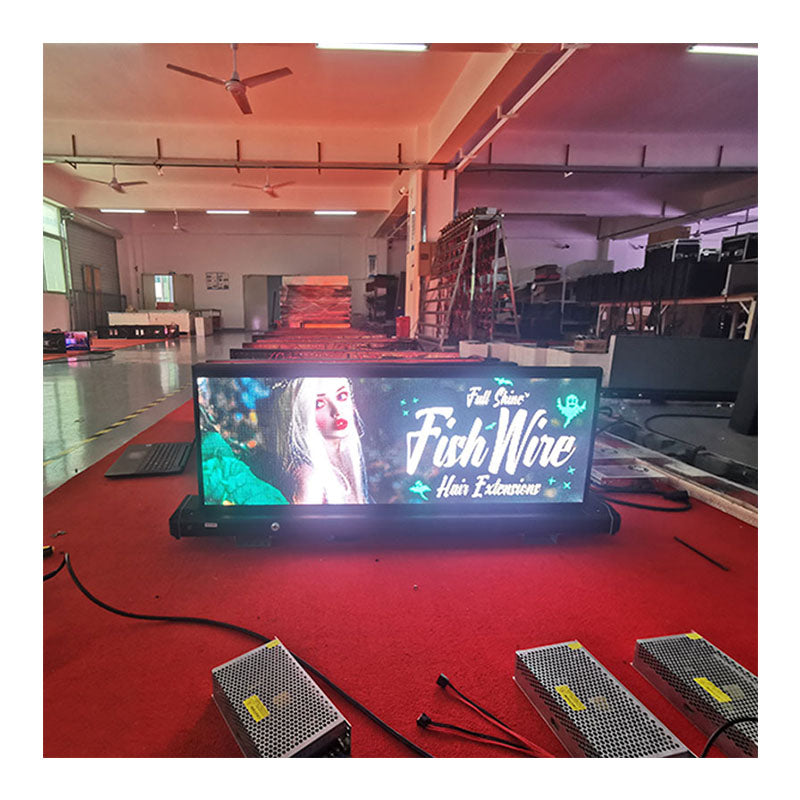 P2.5 P3.33 P5 Outdoor Waterproof Programmable Message Sign Board Advertising Taxi Roof Led Screen For Cars