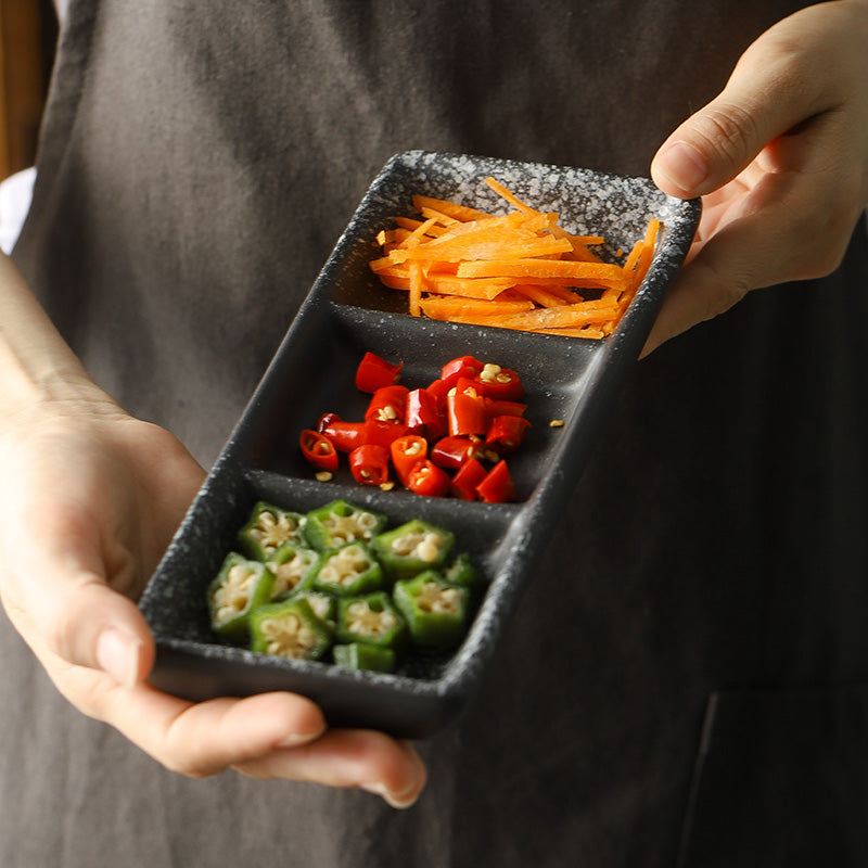 Wholesale Rectangle Snack Dish restaurant Serving Dishes