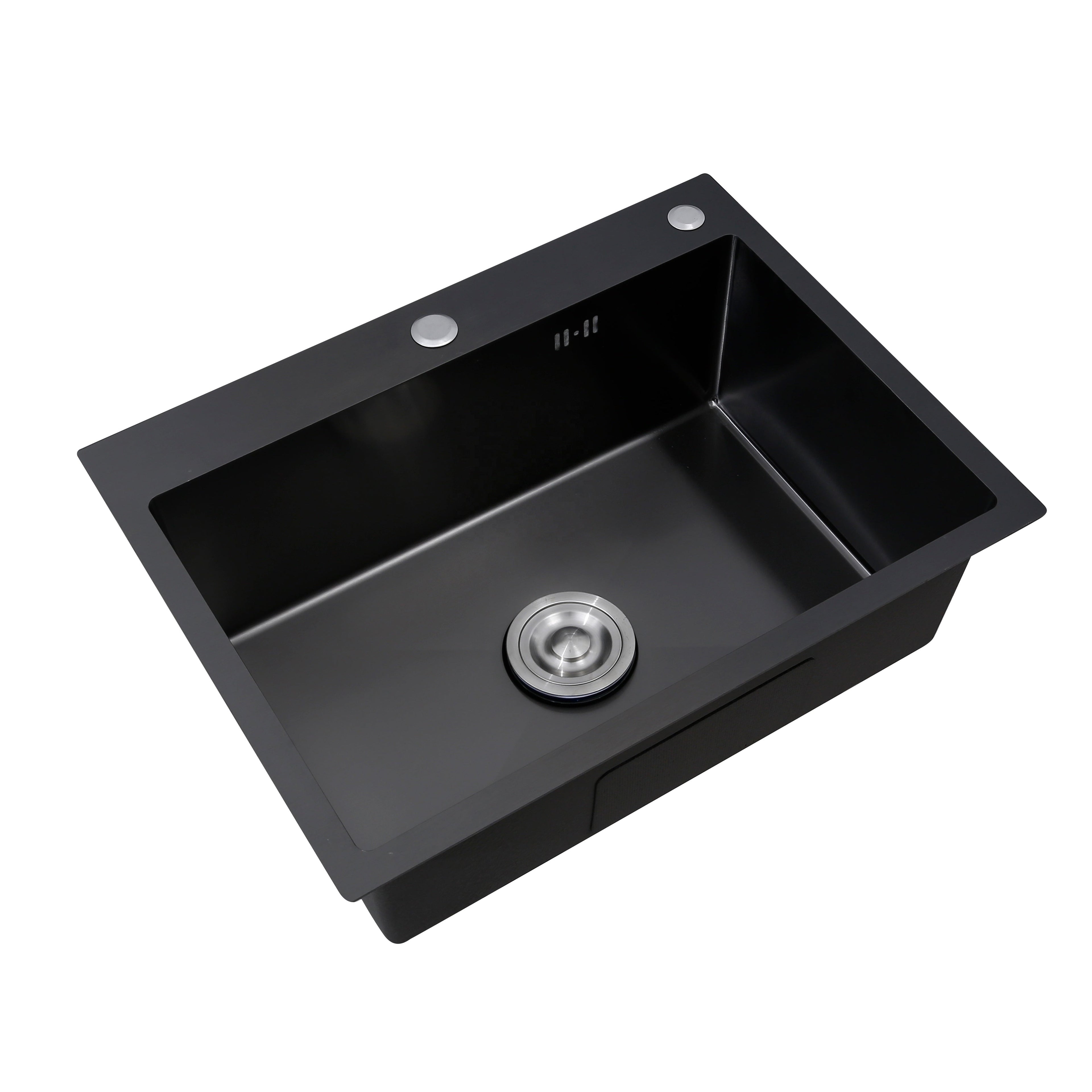 Handmade Kitchen Sink Stainless Steel Single Bowl Top Mount 50*40 Rectangular Sink Support for Customization