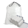 Custom Fit Trash Can Liner Kitchen Drawstring garbage bag Fit Drawstring Trash Bags