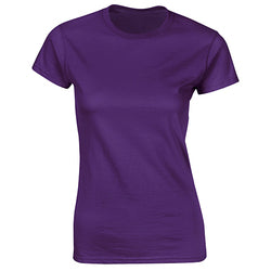 76000L women's t-shirts 180g  Round Neck Short Sleeve custom logo t shirt