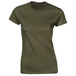 76000L women's t-shirts 180g  Round Neck Short Sleeve custom logo t shirt