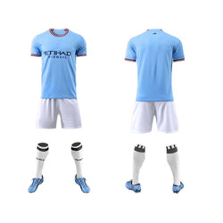 2022-23 Customized Soccer Jersey Sets Quick Dry Practice Soccer Wear For Men's Football Uniform