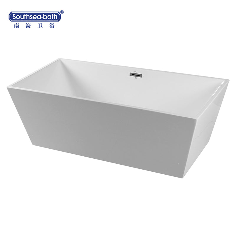 Whirlpools massage portable bath tubs acrylic freestanding white bathtub for adults