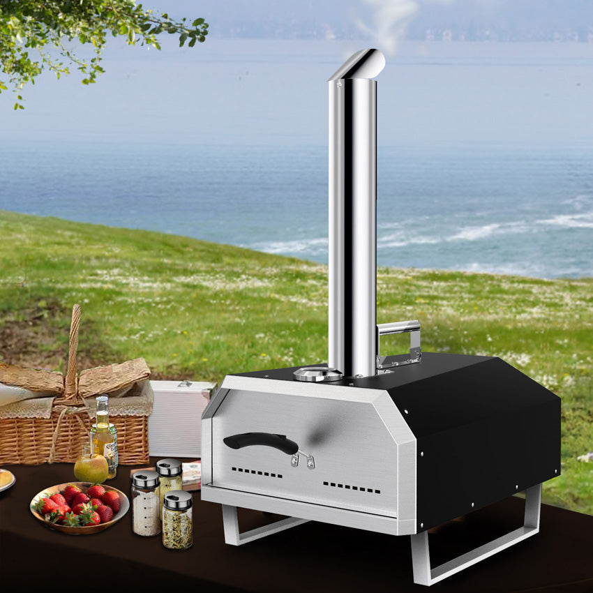 China Manufacturer Cheap Price  Garden Kitchen Fashion Design Big Wood Fire Pizza Oven For Cooking