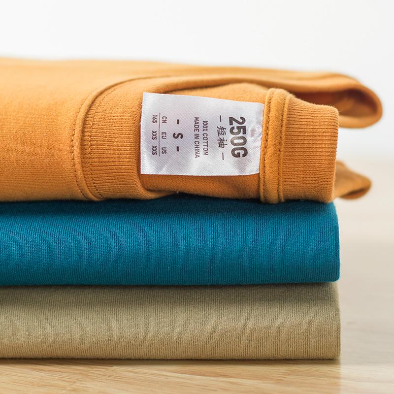 yls high quality branded t shirts for blank tshirt 250gsm 100 cotton material