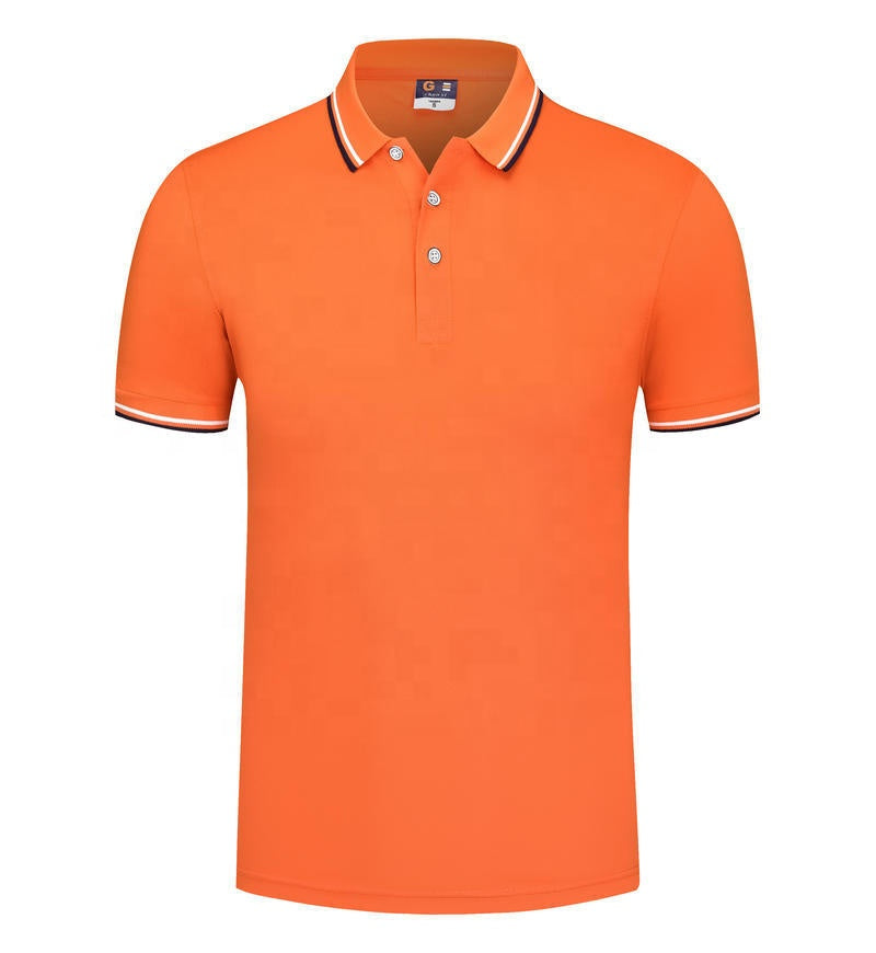 Wholesale Custom Logo Camisa Polo 200g Polyester/Spandex Golf T-shirts Original Designer Polo Shirt Mens Polo Shirts Business