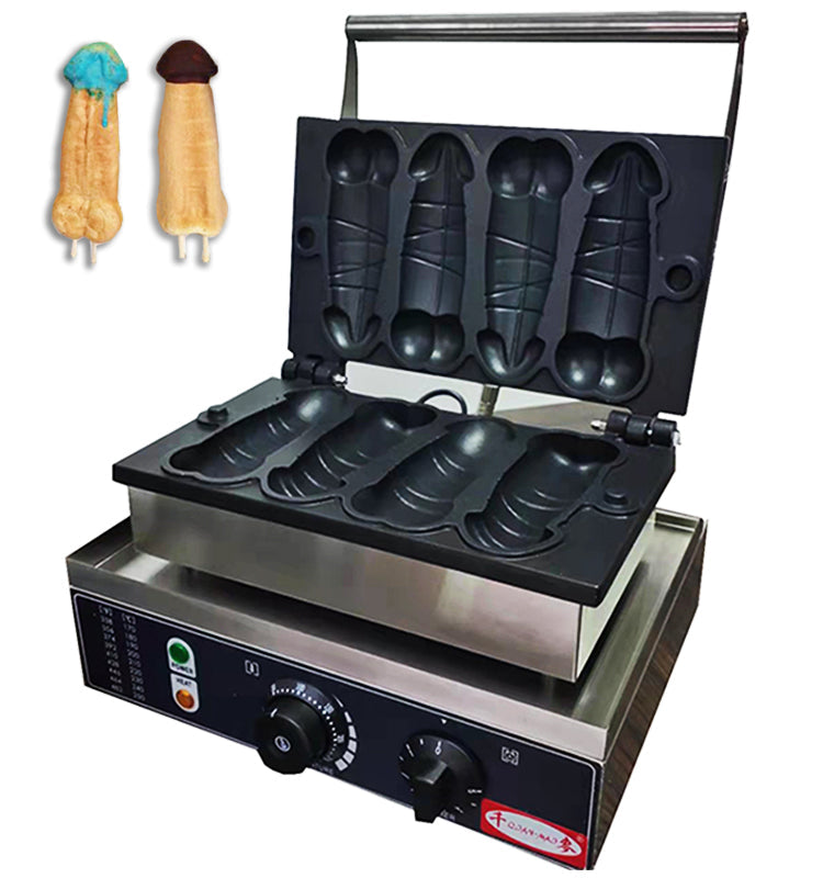 Food & Beverage Shops Belgian Maker Waffle Snack Machines