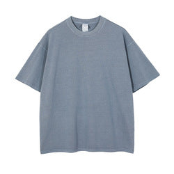 Nice Youpin clothes men direct-to-garment print DTG digital print oversize high street wear tshirt high quality acid washed tshi