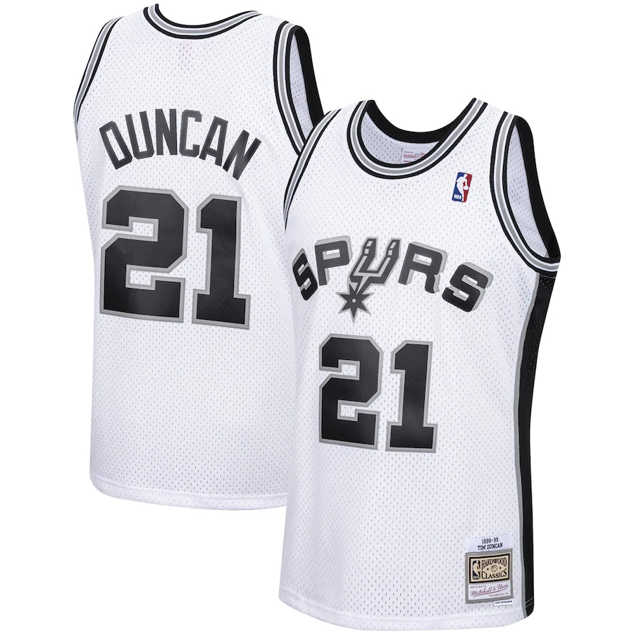 Men #21 Tim Duncan San Antonio Spur Black Basketball Jersey