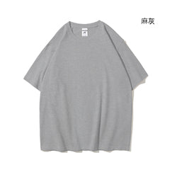 Blank Cotton Street Wear Tshirt Oversized Drop Shoulder T-shirt Custom High Quality Printing Heavy Weight T Shirt for Men