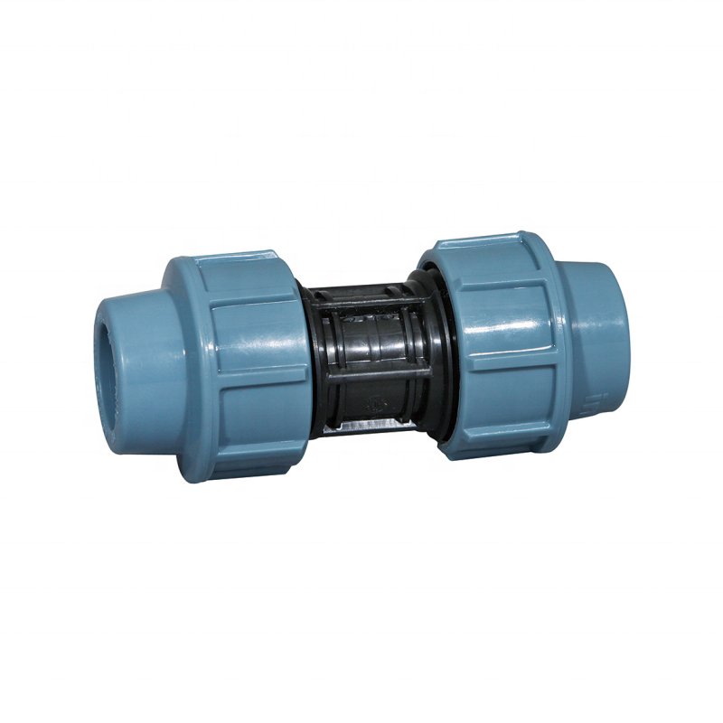 quick connector hdpe pipes irrigation fittings PE pipe compression pvc pipe plastic compression fittings threaded fitting