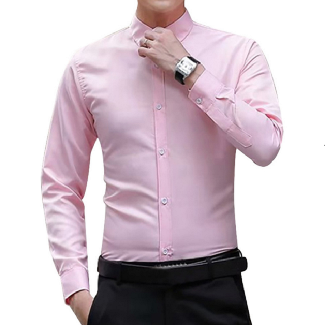 Long Sleeve Stretch Formal Shirt Men High Quality Custom Men's Casual Formal Shirts Non Iron Business Dress Shirts From BD