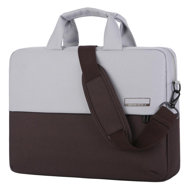 tb046 new shoulder messenger leather bag portable maletin business handbag business laptop briefcase for men