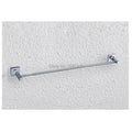 Includes Easy Modern Square Solid Stainless Steel Bathroom Towel Rack Holder Single Wall Mounted Towel Bars