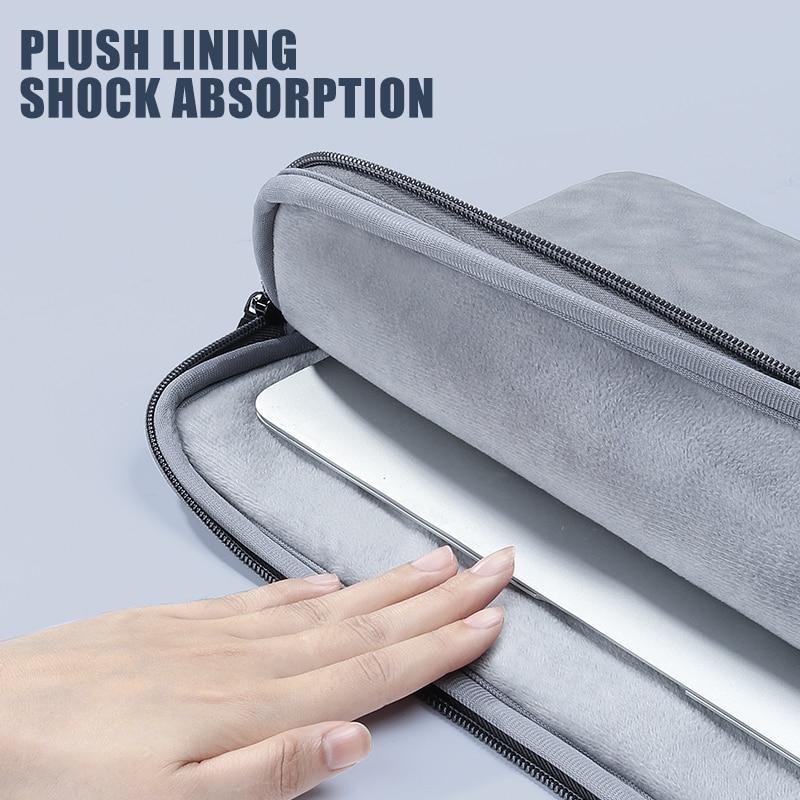 laptop sleeve case 13 14 15 4 15 6 inch for hp dell notebook bag carrying bag macbook air pro 13 3 shockproof case for men women laptop bags cases