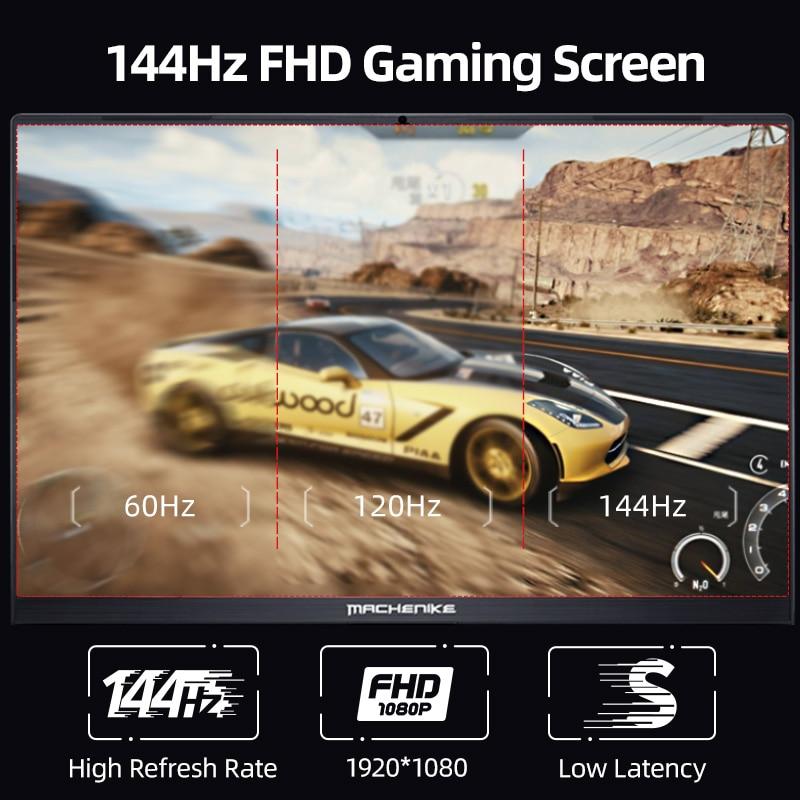 machenike t58 rtx3060 gaming laptop i7 11800h 16g 512g ssd 144hz 15 6 wifi 6 backlit keyboard notebook computer windows 10 laptops
