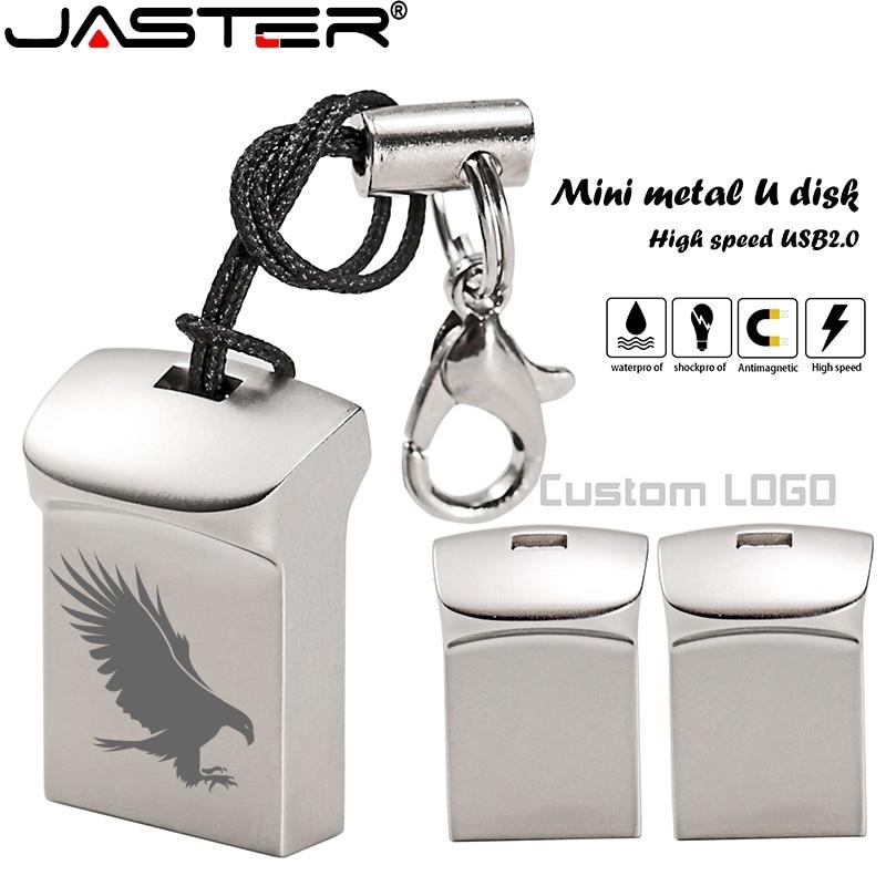 mini metal usb 2 0 flash drive 4gb 8gb 16gb 32gb 64gb custom logo pen drives gifts memory stick 100 real capacity u disk usb flash drives