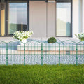 NEW 1PC Outdoor Garden Iron Fence Courtyard Flower Vegetable Small Fence Decoration Garden Courtyard Wrought