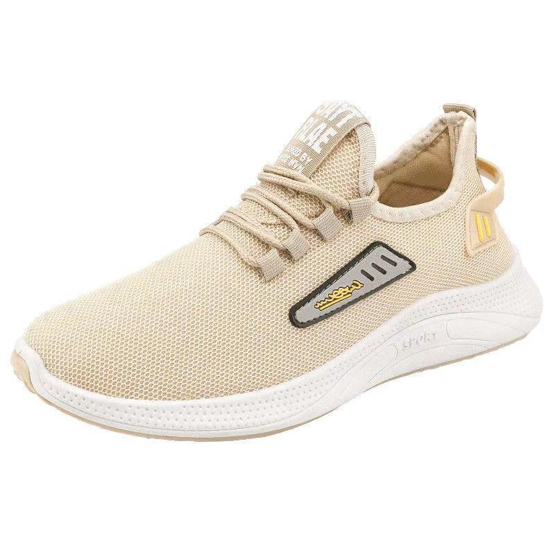 2021 cross border summer shoes mens sports shoes breathable flying weaving casual low help ins trend coconut shoes mens shoes