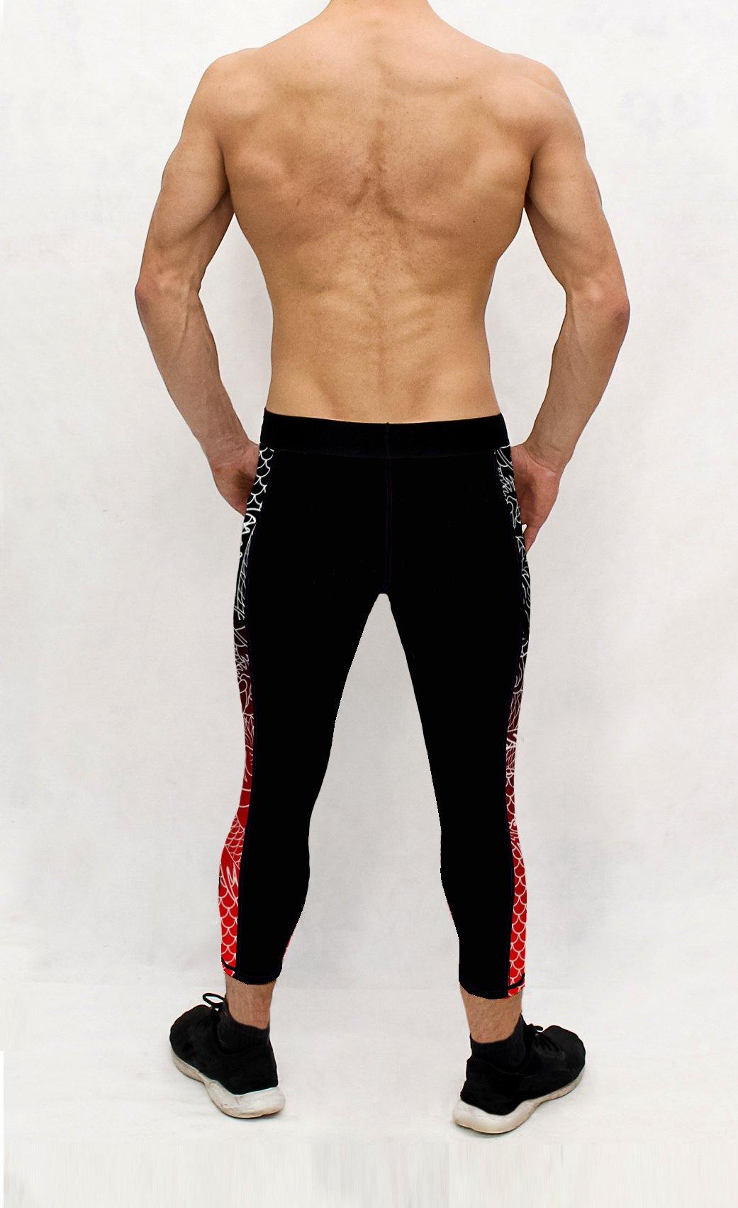 dragon mens compression pants