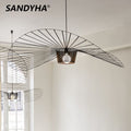 SANDYHA Modern Nordic Pendant Lights Industrial Home Desin Ceiling Lamp Living Dining Room Restaurant Hanging Lamp Fixtures