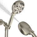 Shower Head with Handheld,8-9 Function Settings High Pressure Shower Heads,59" Stainless Hose and Adjustable Bracket