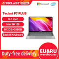 teclast f7 plus 3 laptop 14 1 1920 x 1080 8gb ram 256gb ssd intel gemini lake n4120 windows 10 dual band wi fi notebook usb 3 0 laptops 1