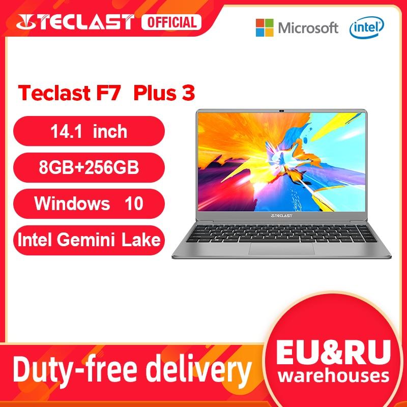 teclast f7 plus 3 laptop 14 1 1920 x 1080 8gb ram 256gb ssd intel gemini lake n4120 windows 10 dual band wi fi notebook usb 3 0 laptops 2