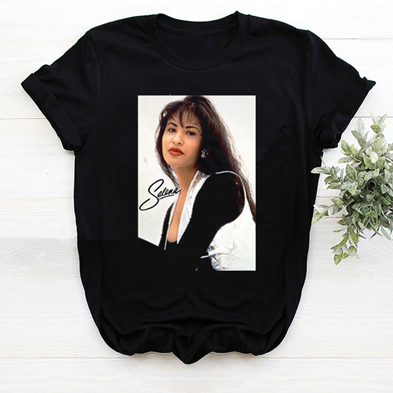 wholesale custom women t shirts rihanna popular singer printed clothing woman graphic tees cotton oversized tshirt