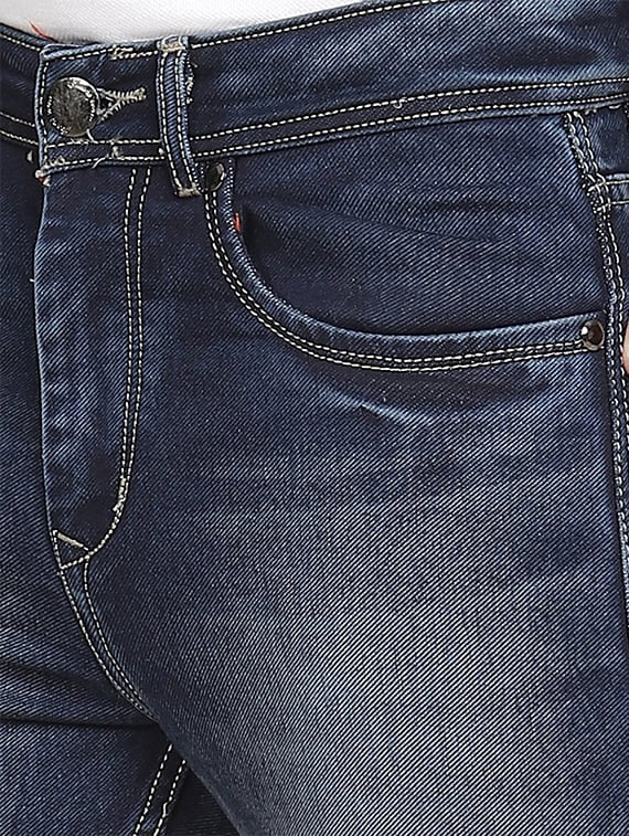 Made Men Denim Jeans Latest Designed Street Pakistan Denim / Customized Slim OEM Designs Straight Casual Customized Size WASHED