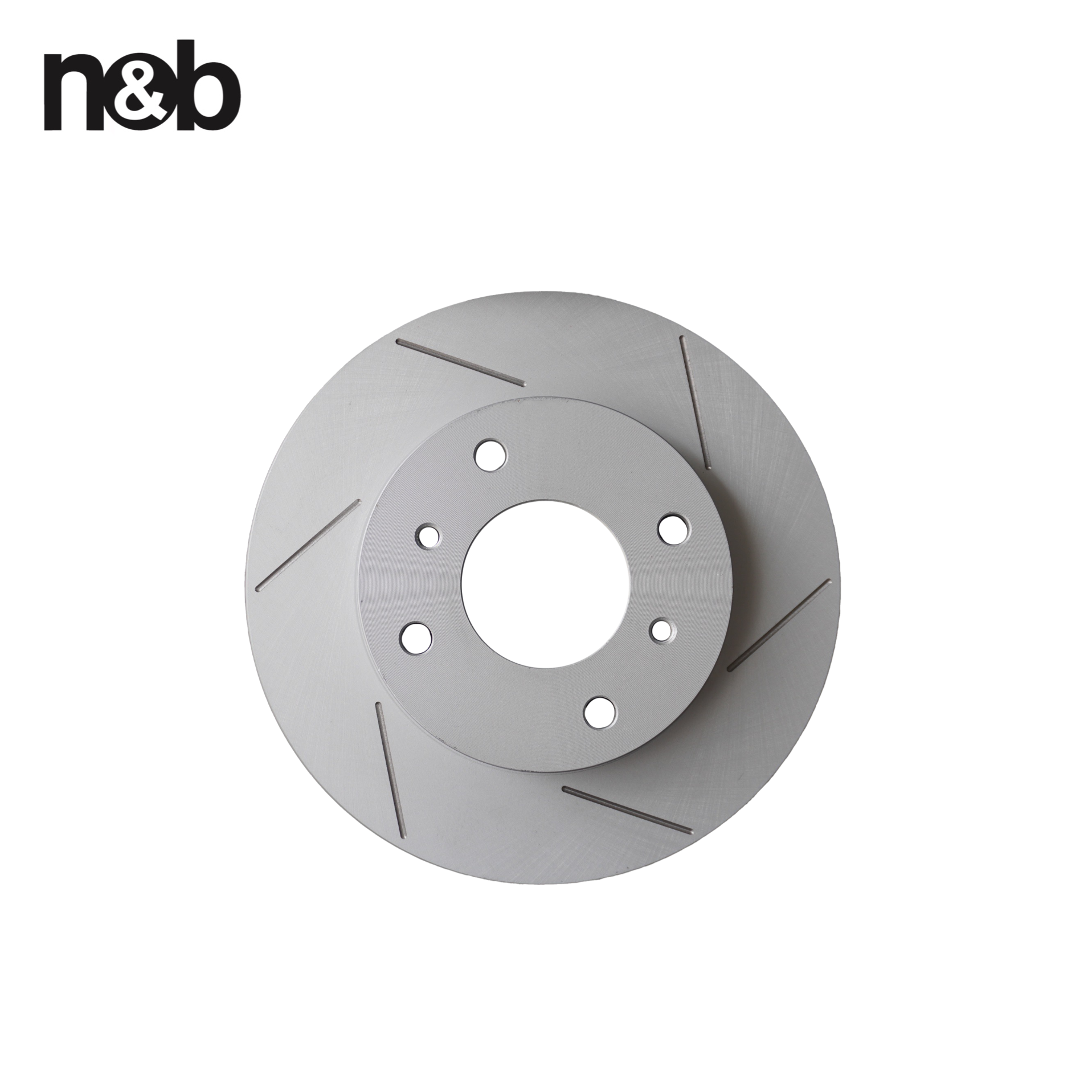n&b Auto Slotted Brake Discs/Rotors for Honda Civic 1.8 2005- VIII 45251SNA000 45251S6M000 Brake Discs