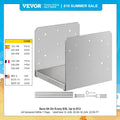 VEVOR Standoff Post Base For 6x6" 8x8" Post W/ Bolt Adjustable Stainless Steel Deck Porch Support Wood Fence Post Anchor Bracket