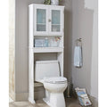 White 24.62 in. W Bathroom Space Saver, 3 Tiers, Over the Toilet Storage Cabinet, Better Homes &amp; Gardens