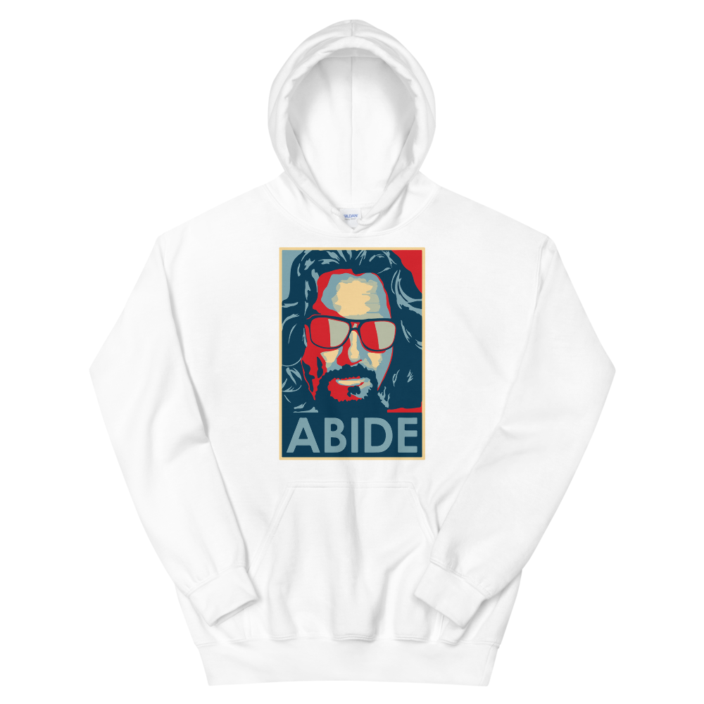 big lebowski abide hope style artwork unisex hoodie