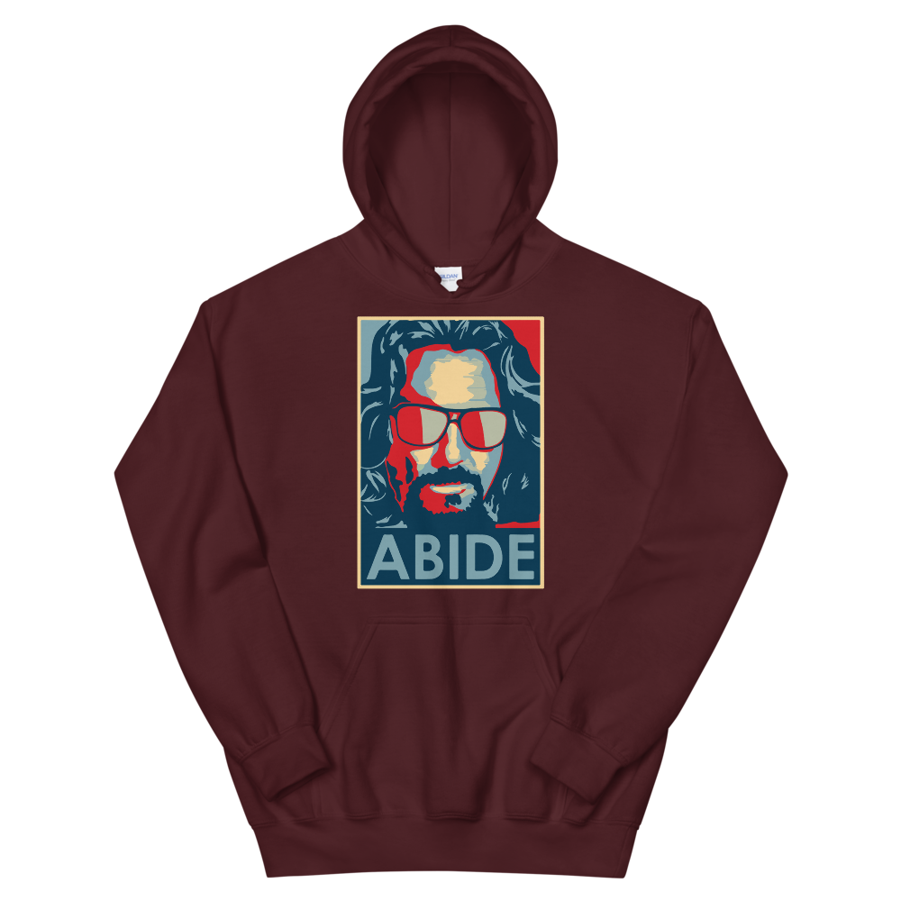big lebowski abide hope style artwork unisex hoodie