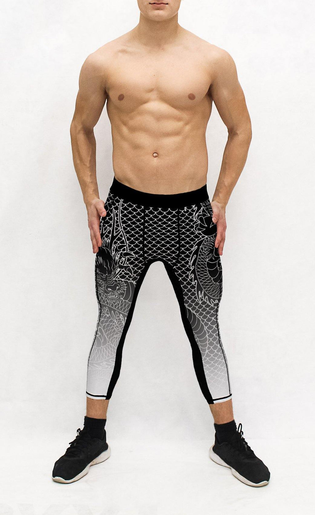 dragon mens compression pants
