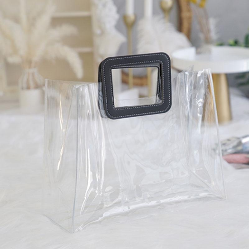 tiosebon womens transparent handbag