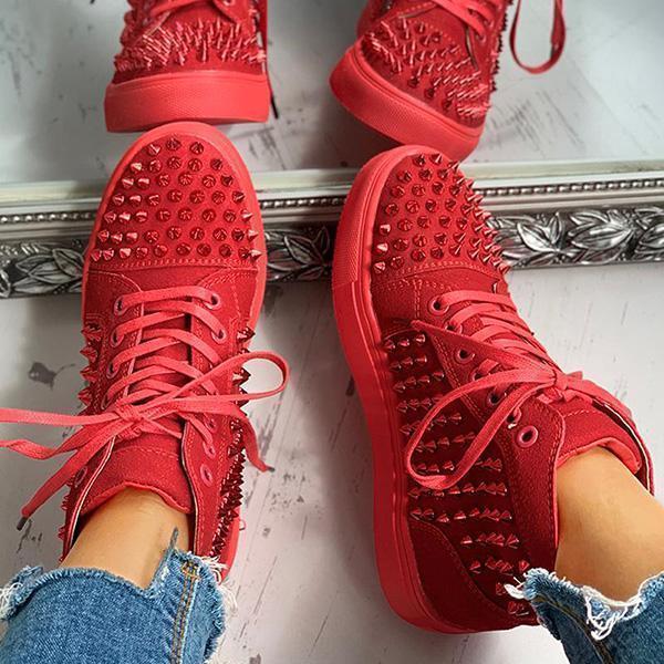 rivet high top womens shoes