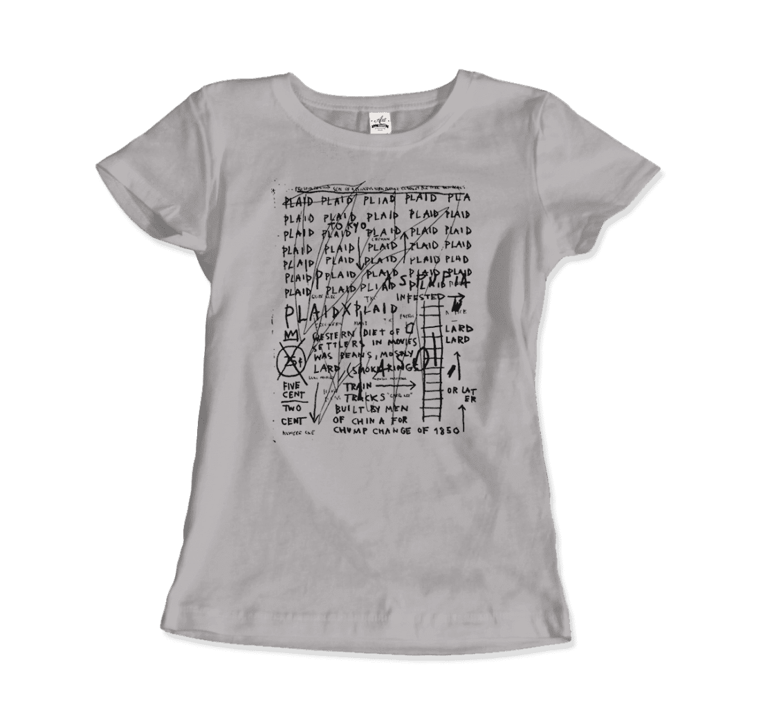 jean michel basquiat not detected 1982 artwork t shirt art o rama