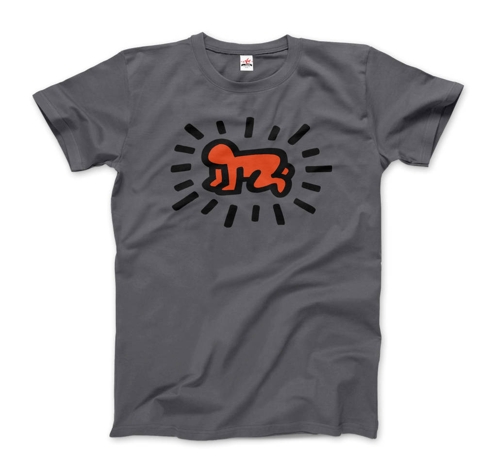 keith haring radiant baby icon 1990 street art t shirt