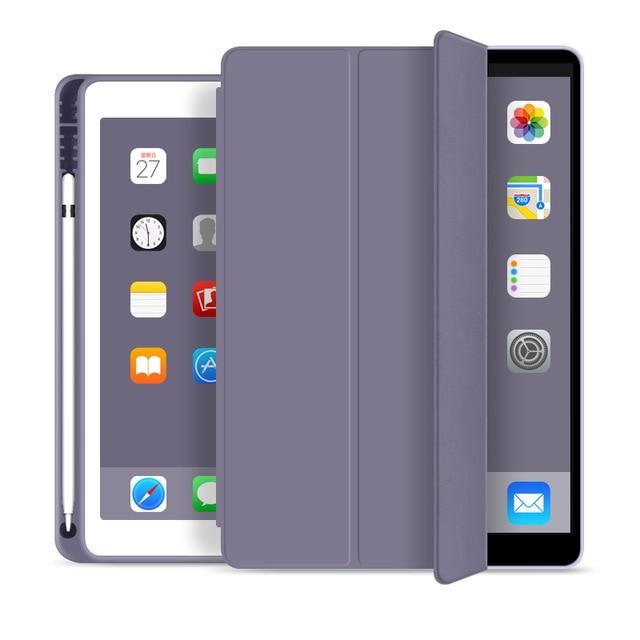 case for 2020 ipad 10 2 8th 2018 2017 9 7 mini 5 2021 pro 11 10 5 air 3 4 smart cover with pencil holder ipad 5th 6th generation tablets e books case